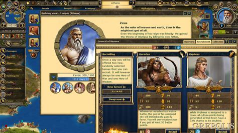Grepolis – Online Strategy Game in ancient Greece. Choose your God!.